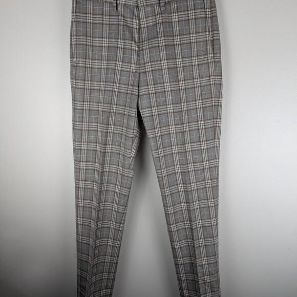 Murano Size S Men's Plaid‎ Button up Vest and matching pants Hipster - Picture 8 of 10